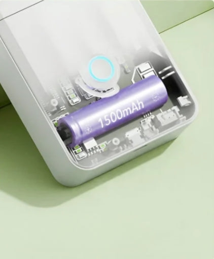1500 mAh long-life battery